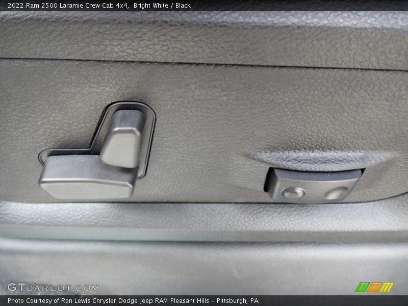 Bright White / Black 2022 Ram 2500 Laramie Crew Cab 4x4