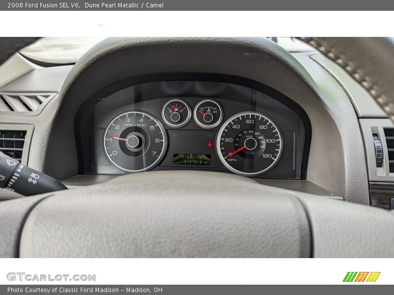 Dune Pearl Metallic / Camel 2008 Ford Fusion SEL V6