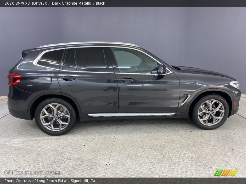 Dark Graphite Metallic / Black 2020 BMW X3 sDrive30i