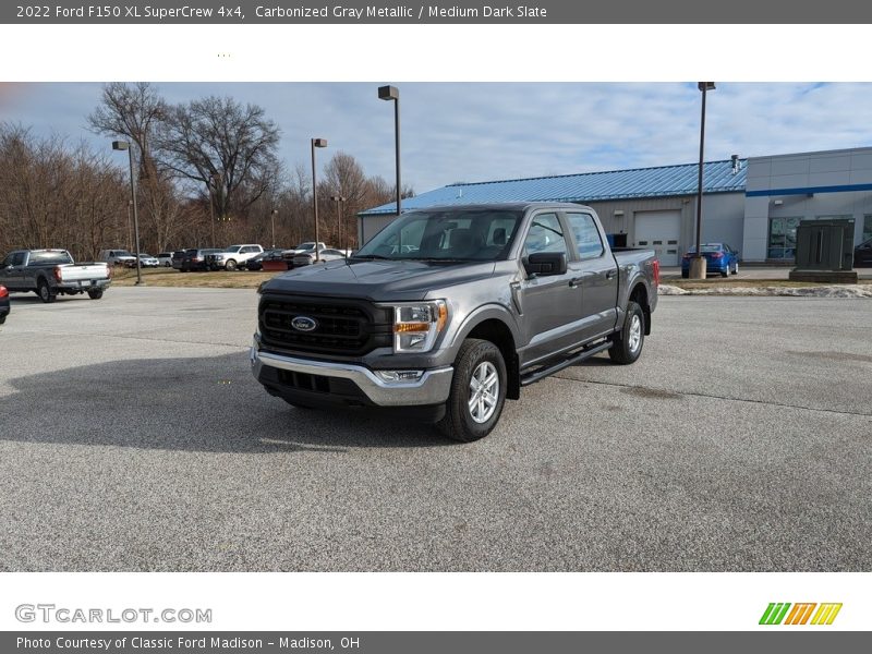 Carbonized Gray Metallic / Medium Dark Slate 2022 Ford F150 XL SuperCrew 4x4