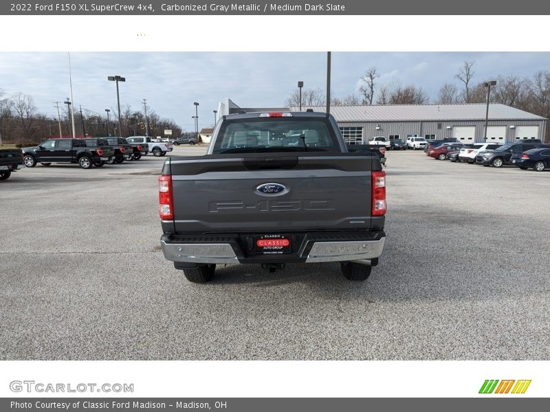Carbonized Gray Metallic / Medium Dark Slate 2022 Ford F150 XL SuperCrew 4x4