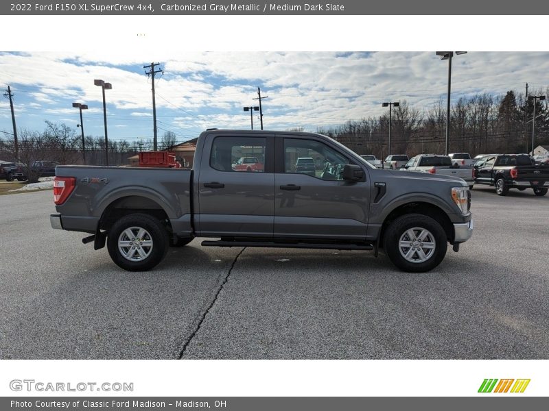 Carbonized Gray Metallic / Medium Dark Slate 2022 Ford F150 XL SuperCrew 4x4