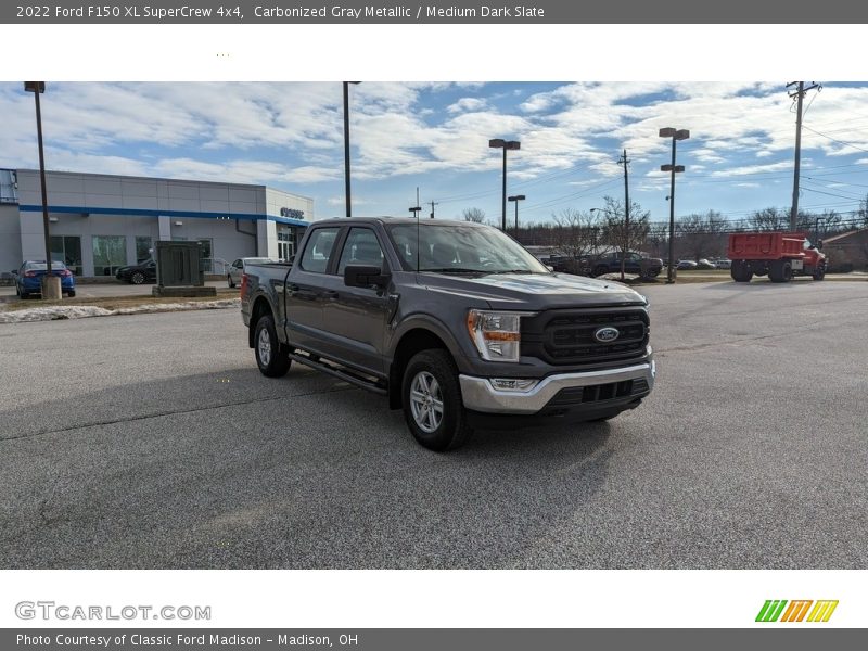 Carbonized Gray Metallic / Medium Dark Slate 2022 Ford F150 XL SuperCrew 4x4