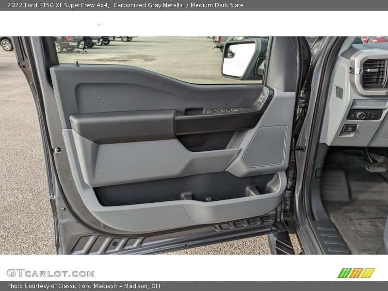 Carbonized Gray Metallic / Medium Dark Slate 2022 Ford F150 XL SuperCrew 4x4