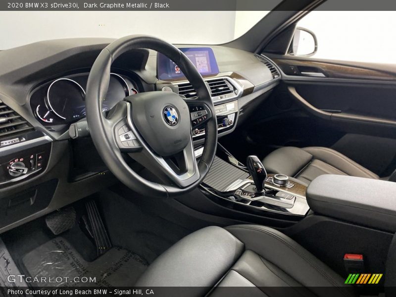 Dark Graphite Metallic / Black 2020 BMW X3 sDrive30i