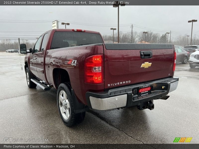 Deep Ruby Metallic / Ebony 2013 Chevrolet Silverado 2500HD LT Extended Cab 4x4