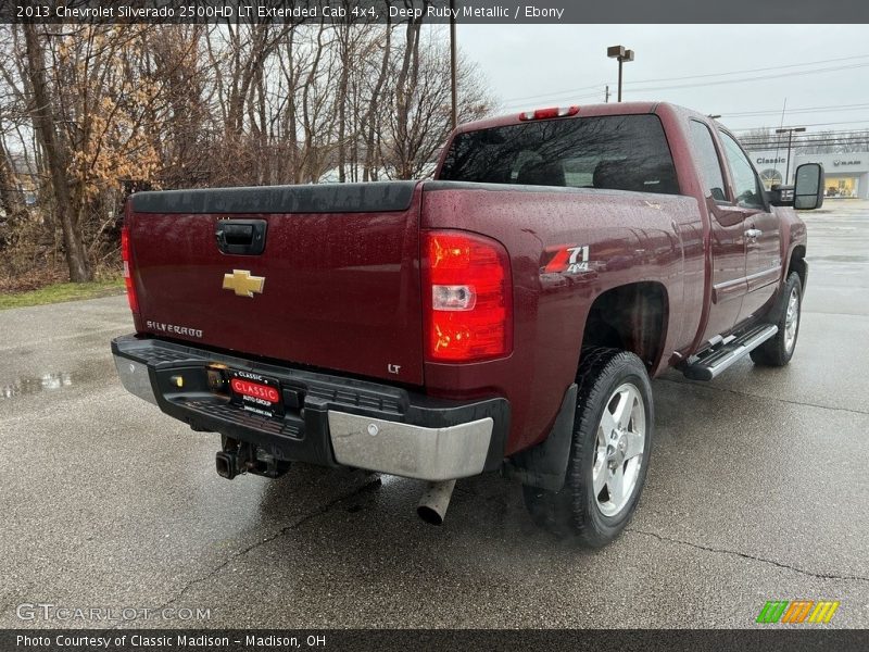 Deep Ruby Metallic / Ebony 2013 Chevrolet Silverado 2500HD LT Extended Cab 4x4