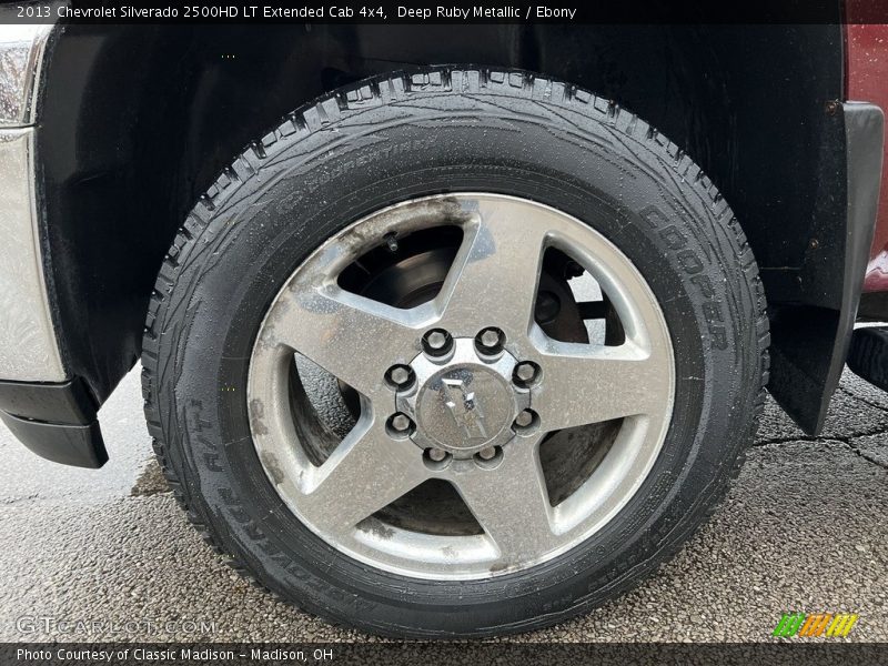 Deep Ruby Metallic / Ebony 2013 Chevrolet Silverado 2500HD LT Extended Cab 4x4