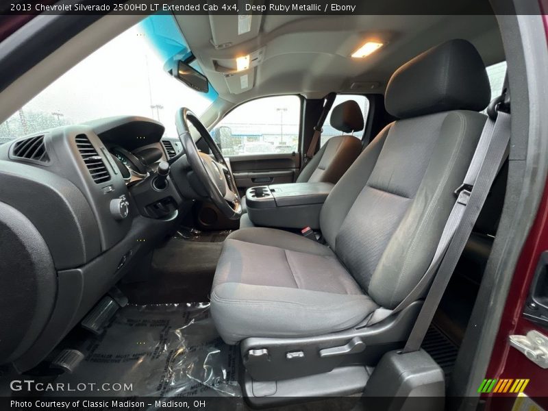 Deep Ruby Metallic / Ebony 2013 Chevrolet Silverado 2500HD LT Extended Cab 4x4