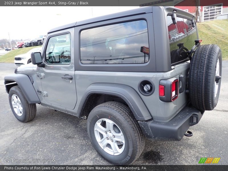 Sting-Gray / Black 2023 Jeep Wrangler Sport 4x4