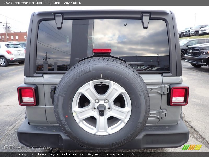 Sting-Gray / Black 2023 Jeep Wrangler Sport 4x4