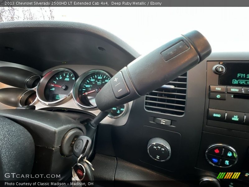 Deep Ruby Metallic / Ebony 2013 Chevrolet Silverado 2500HD LT Extended Cab 4x4