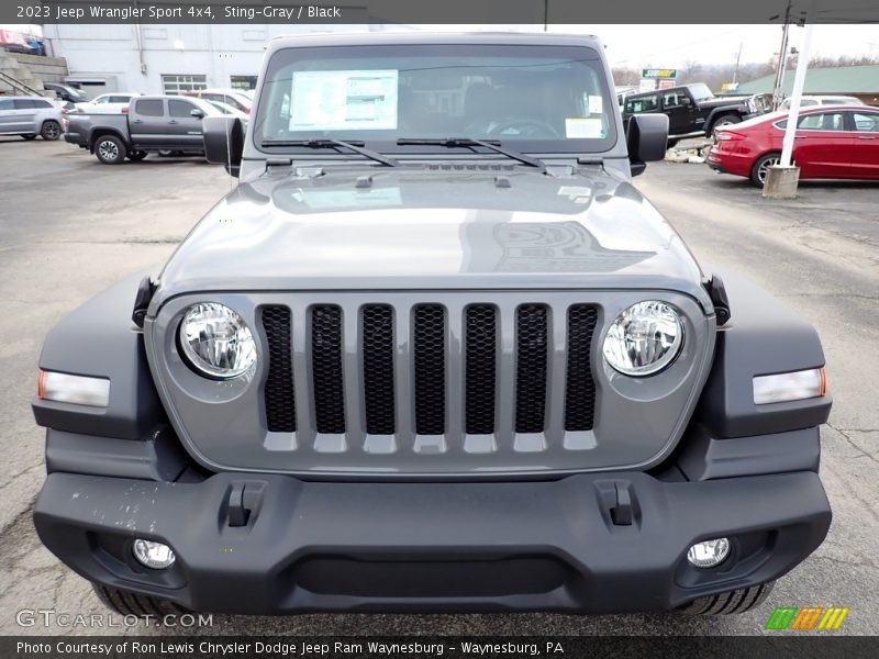 Sting-Gray / Black 2023 Jeep Wrangler Sport 4x4