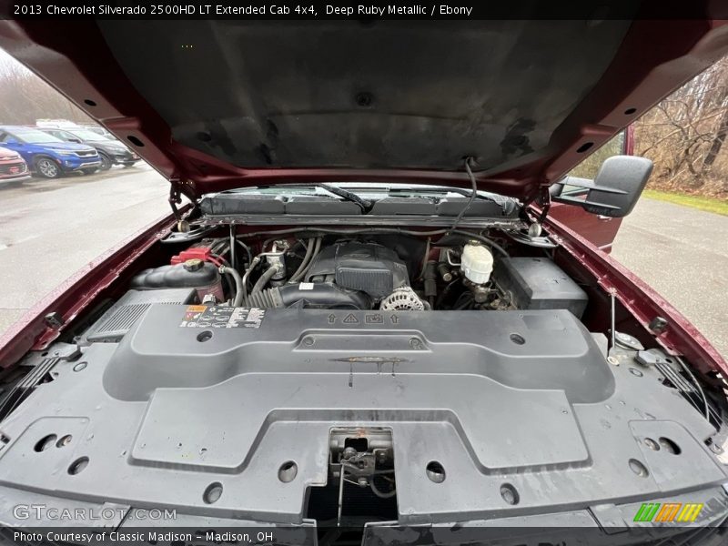 Deep Ruby Metallic / Ebony 2013 Chevrolet Silverado 2500HD LT Extended Cab 4x4