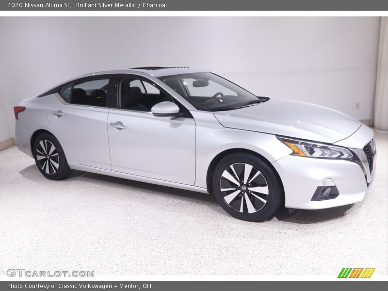 Brilliant Silver Metallic / Charcoal 2020 Nissan Altima SL