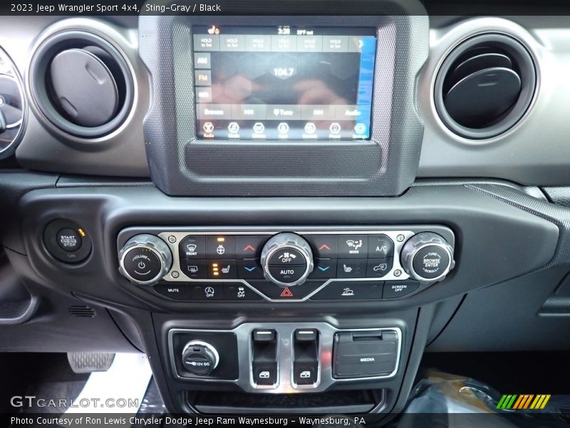 Sting-Gray / Black 2023 Jeep Wrangler Sport 4x4