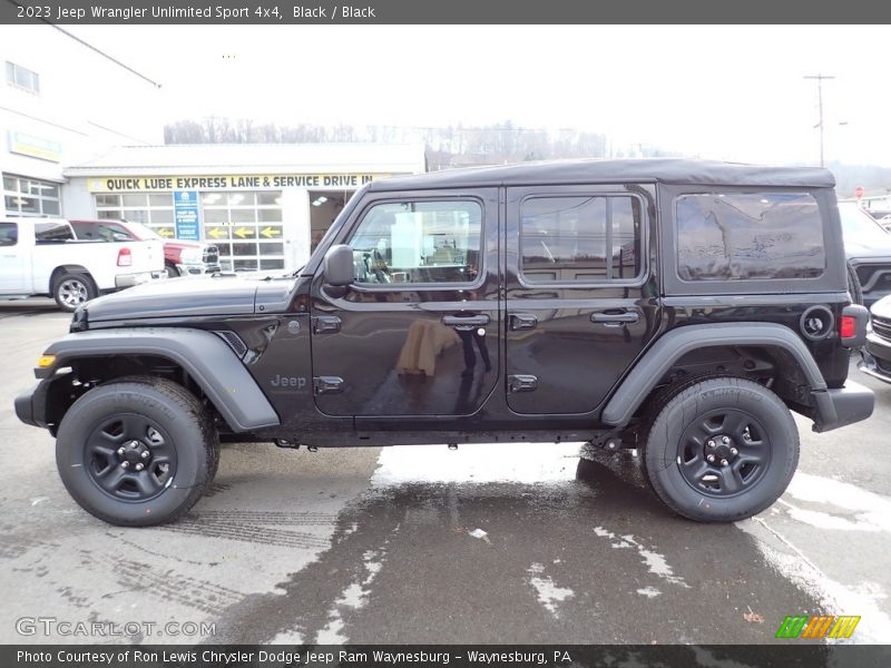  2023 Wrangler Unlimited Sport 4x4 Black