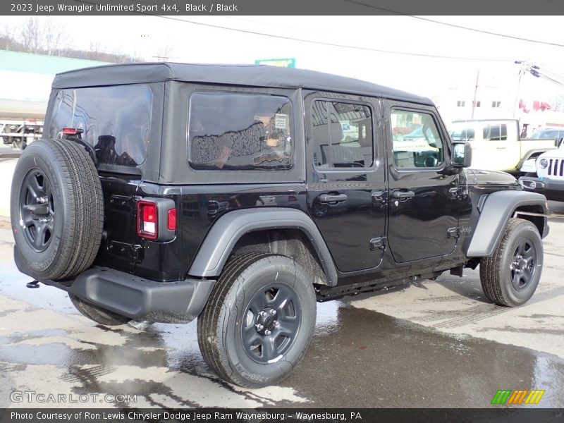  2023 Wrangler Unlimited Sport 4x4 Black