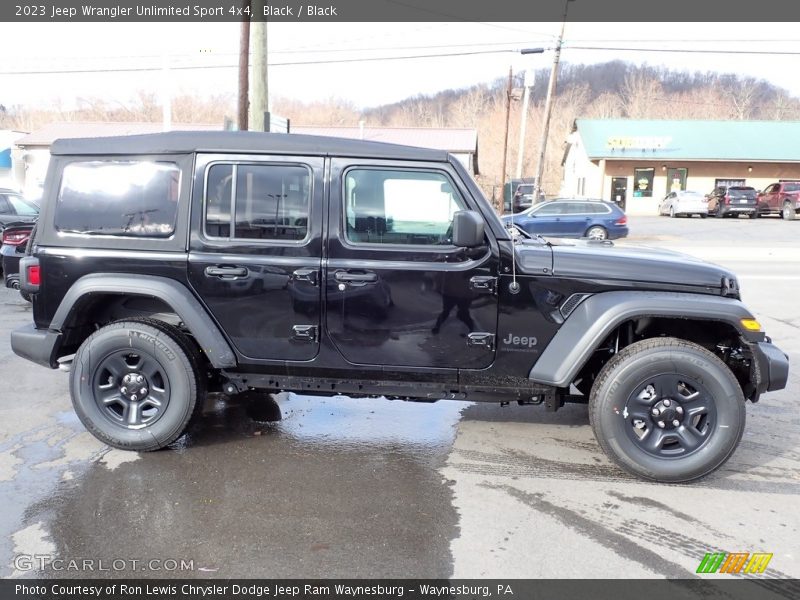  2023 Wrangler Unlimited Sport 4x4 Black