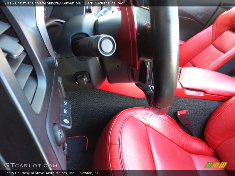 Black / Adrenaline Red 2016 Chevrolet Corvette Stingray Convertible