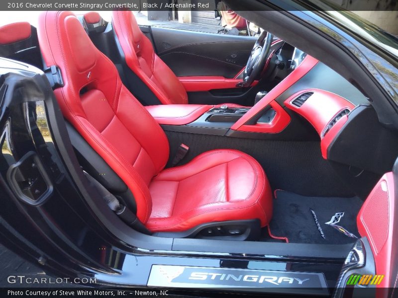 Black / Adrenaline Red 2016 Chevrolet Corvette Stingray Convertible