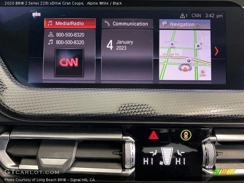 Alpine White / Black 2020 BMW 2 Series 228i xDrive Gran Coupe