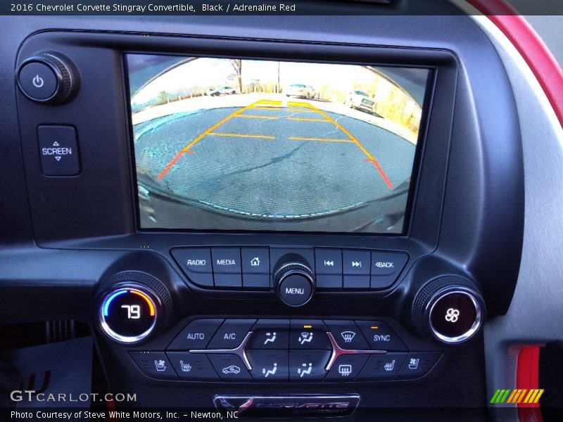 Black / Adrenaline Red 2016 Chevrolet Corvette Stingray Convertible