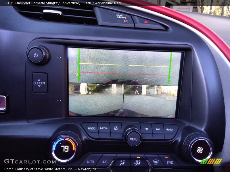 Black / Adrenaline Red 2016 Chevrolet Corvette Stingray Convertible