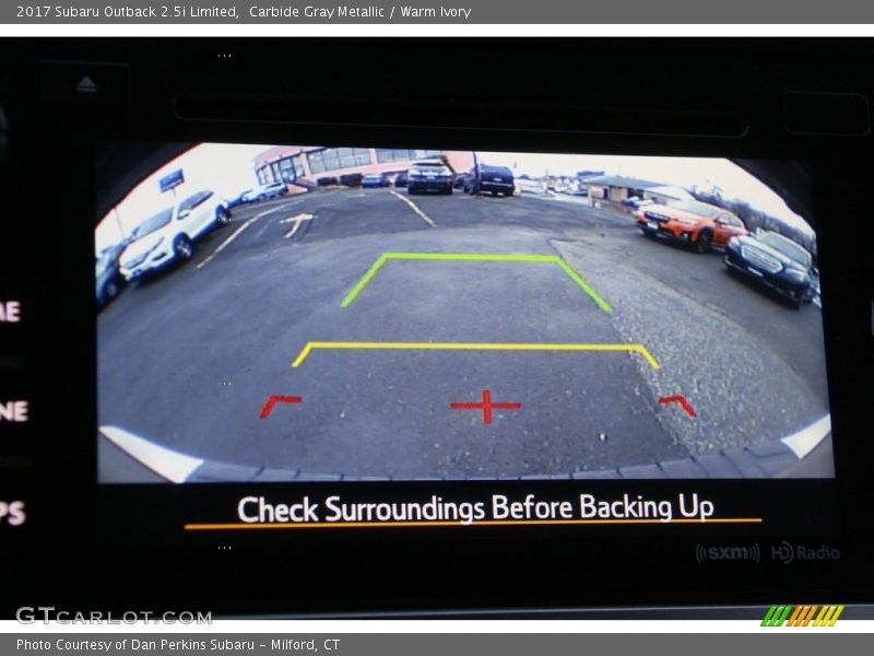 Carbide Gray Metallic / Warm Ivory 2017 Subaru Outback 2.5i Limited