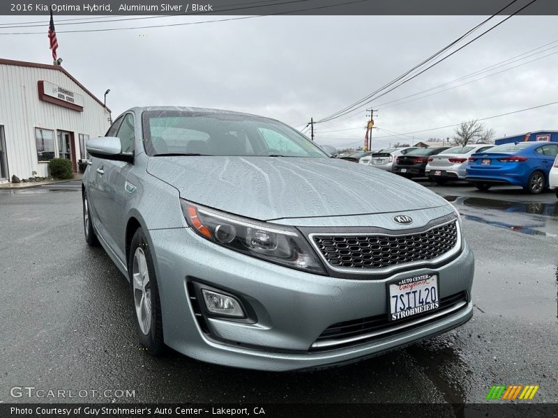  2016 Optima Hybrid Aluminum Silver