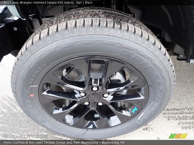  2023 Wrangler Unlimited Sahara 4XE Hybrid Wheel
