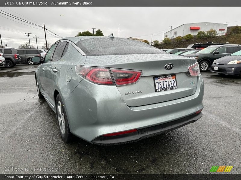 Aluminum Silver / Black 2016 Kia Optima Hybrid