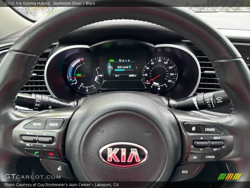  2016 Optima Hybrid Steering Wheel