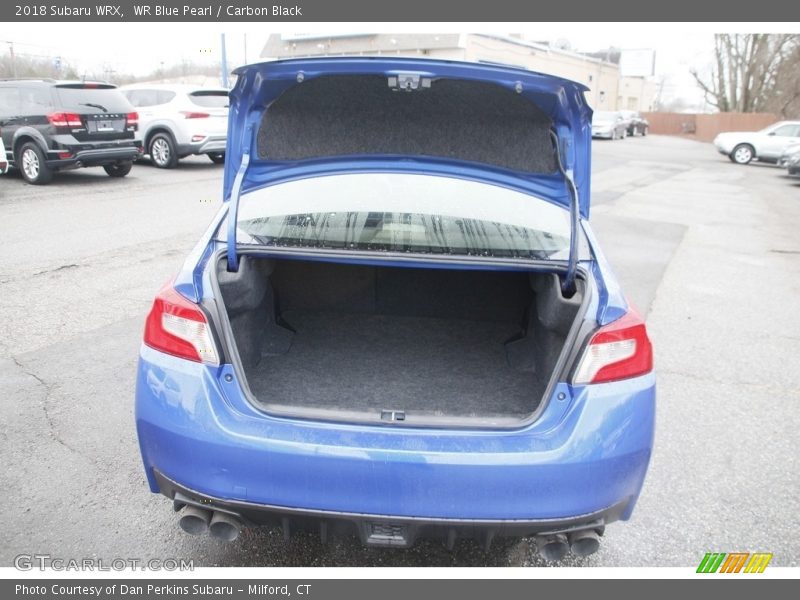 WR Blue Pearl / Carbon Black 2018 Subaru WRX