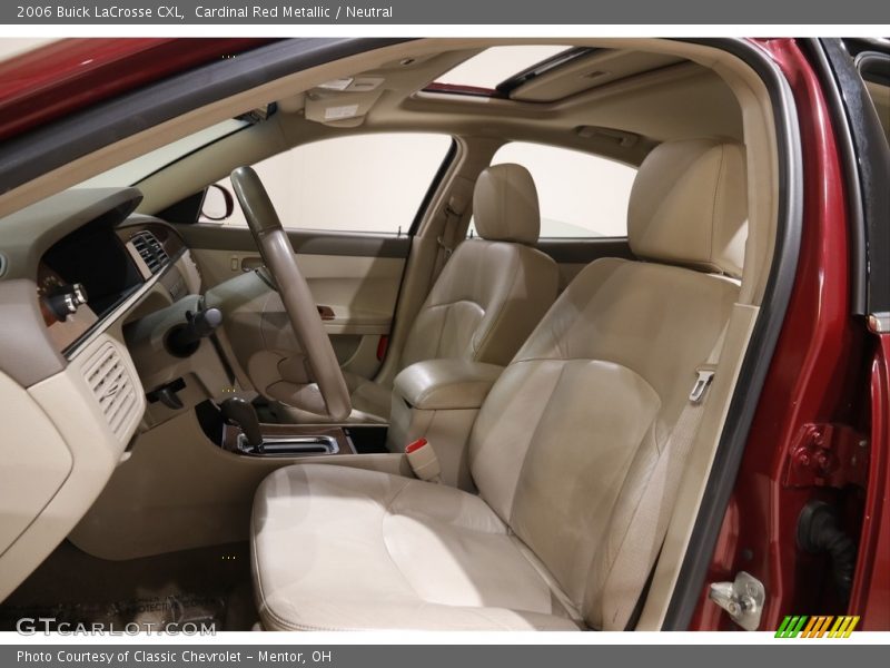 Cardinal Red Metallic / Neutral 2006 Buick LaCrosse CXL