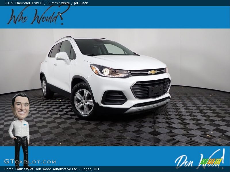 Summit White / Jet Black 2019 Chevrolet Trax LT