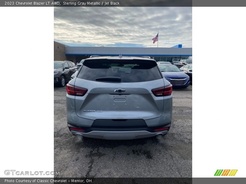 Sterling Gray Metallic / Jet Black 2023 Chevrolet Blazer LT AWD