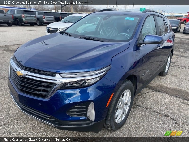 Blue Glow Metallic / Jet Black 2023 Chevrolet Equinox LT