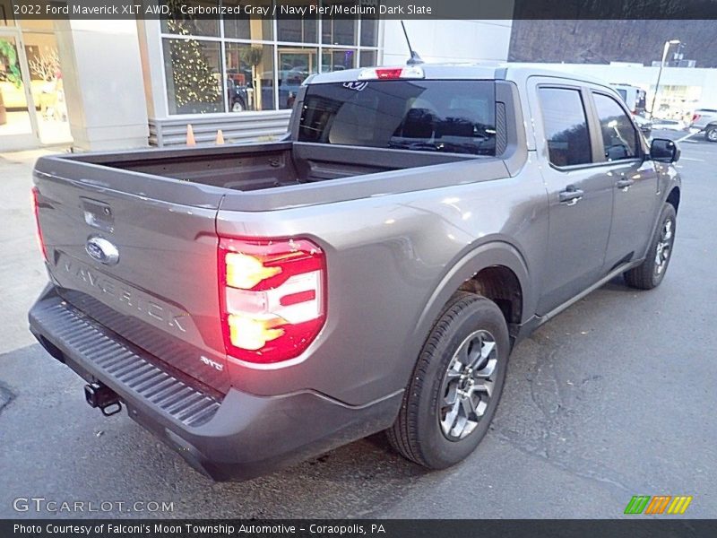 Carbonized Gray / Navy Pier/Medium Dark Slate 2022 Ford Maverick XLT AWD