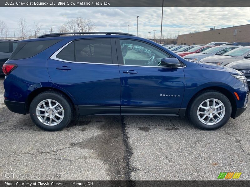 Blue Glow Metallic / Jet Black 2023 Chevrolet Equinox LT