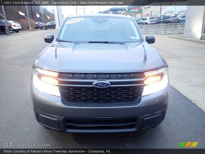 Carbonized Gray / Navy Pier/Medium Dark Slate 2022 Ford Maverick XLT AWD
