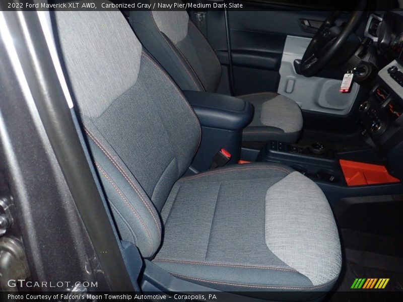 Carbonized Gray / Navy Pier/Medium Dark Slate 2022 Ford Maverick XLT AWD