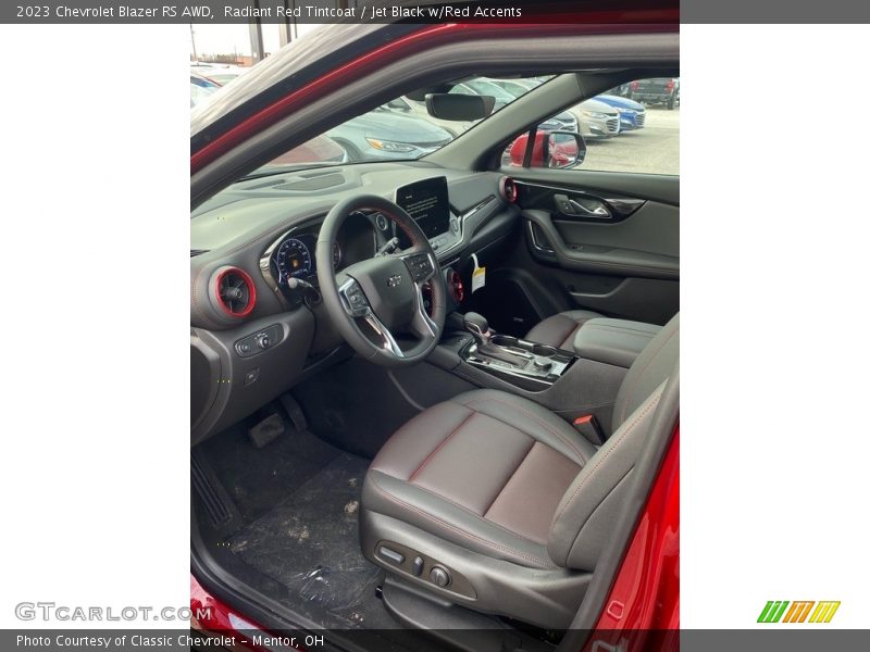  2023 Blazer RS AWD Jet Black w/Red Accents Interior