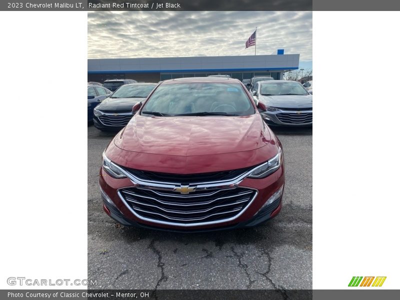 Radiant Red Tintcoat / Jet Black 2023 Chevrolet Malibu LT