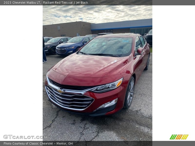 Radiant Red Tintcoat / Jet Black 2023 Chevrolet Malibu LT