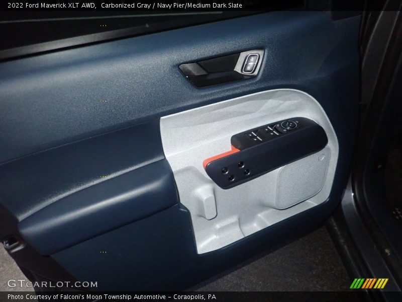 Carbonized Gray / Navy Pier/Medium Dark Slate 2022 Ford Maverick XLT AWD