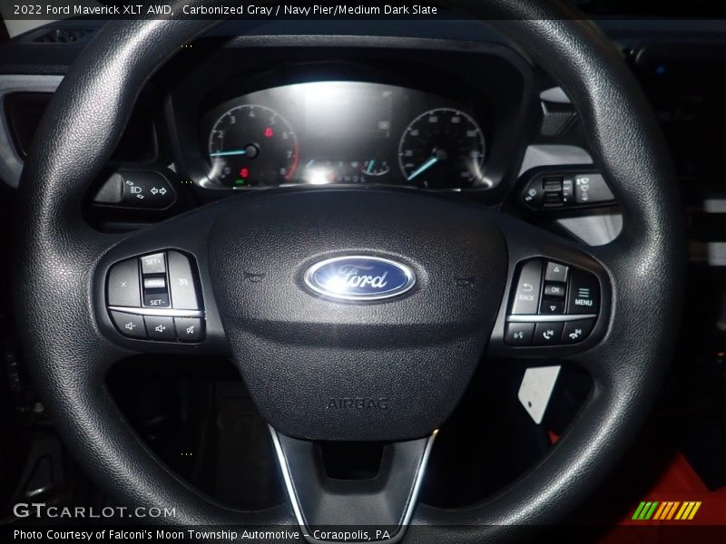 Carbonized Gray / Navy Pier/Medium Dark Slate 2022 Ford Maverick XLT AWD