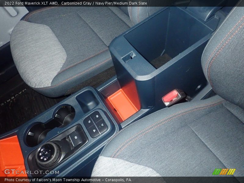 Carbonized Gray / Navy Pier/Medium Dark Slate 2022 Ford Maverick XLT AWD