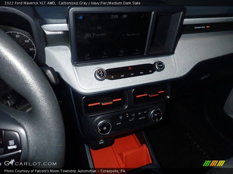 Carbonized Gray / Navy Pier/Medium Dark Slate 2022 Ford Maverick XLT AWD