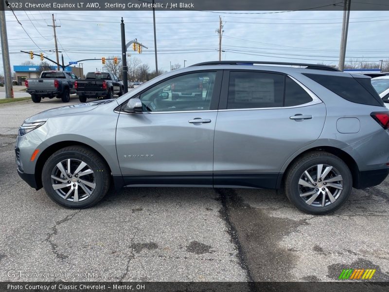 Sterling Gray Metallic / Jet Black 2023 Chevrolet Equinox LT AWD